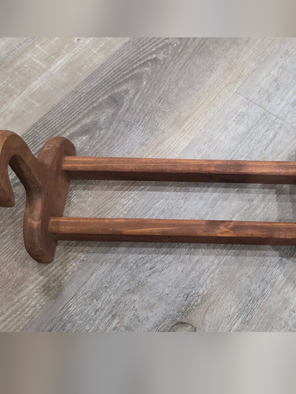 Wooden Handmade Paper Towel Holder